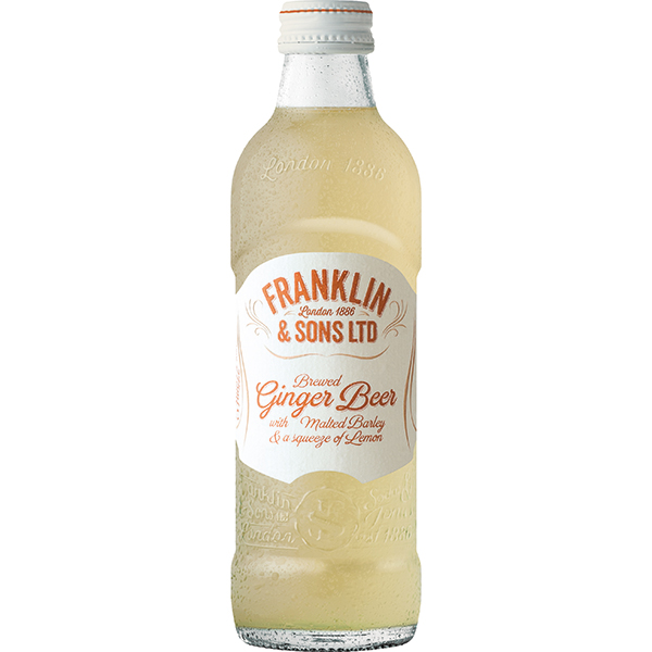 FRANKLINS GINGER BEER 200X24